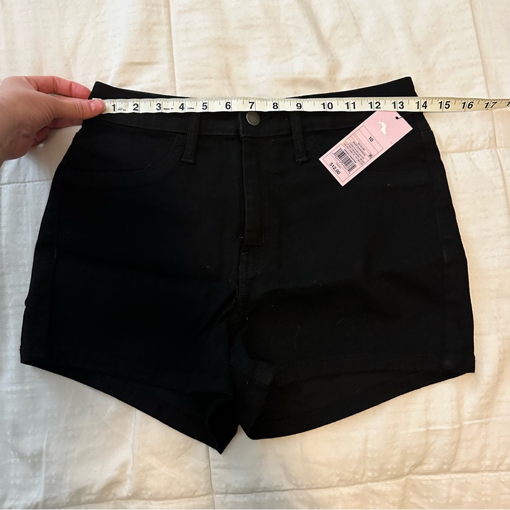 High waist shorts